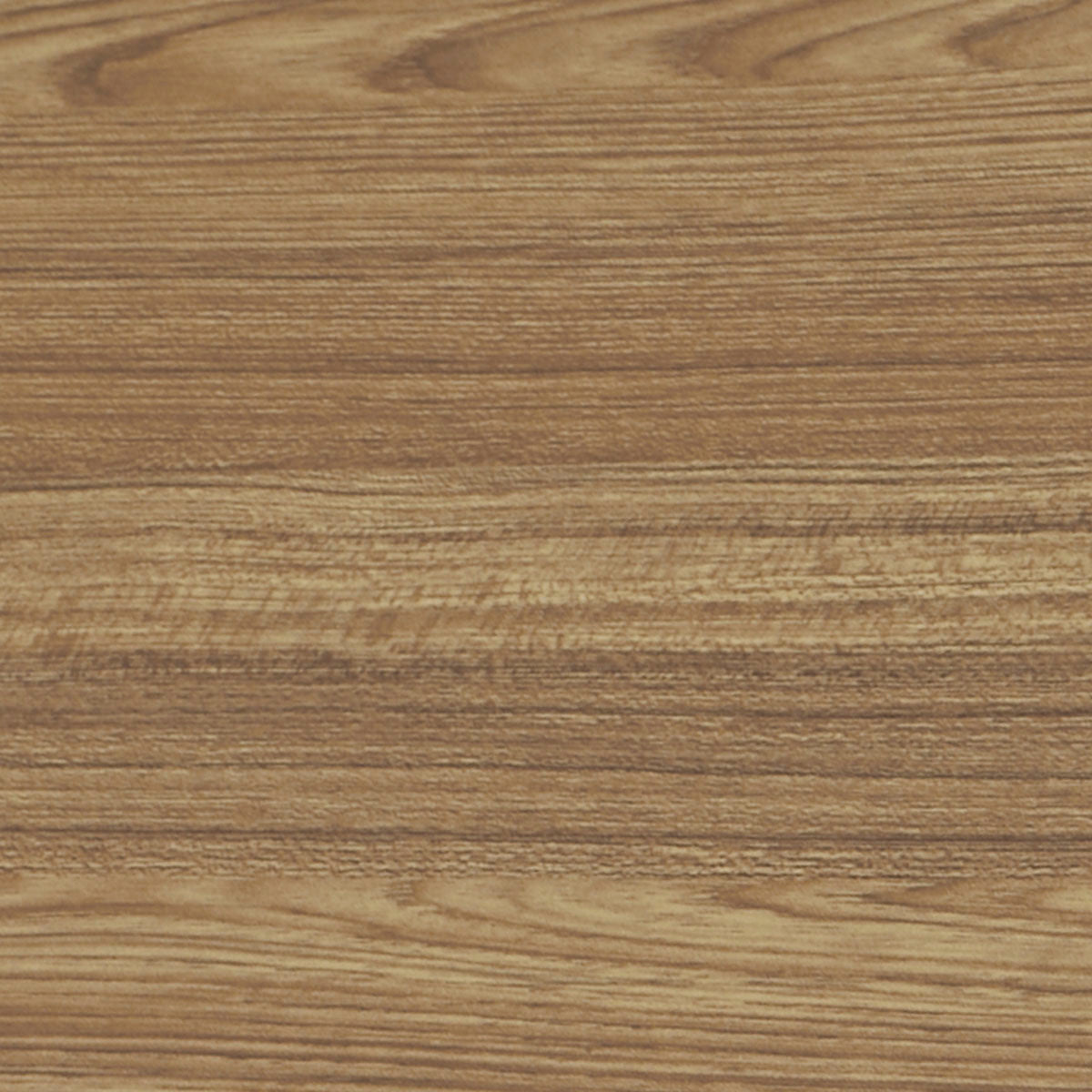 Détail de la couleur de la mélanine imitation chêne de la table basse ronde MATIS diamètre 80 cm