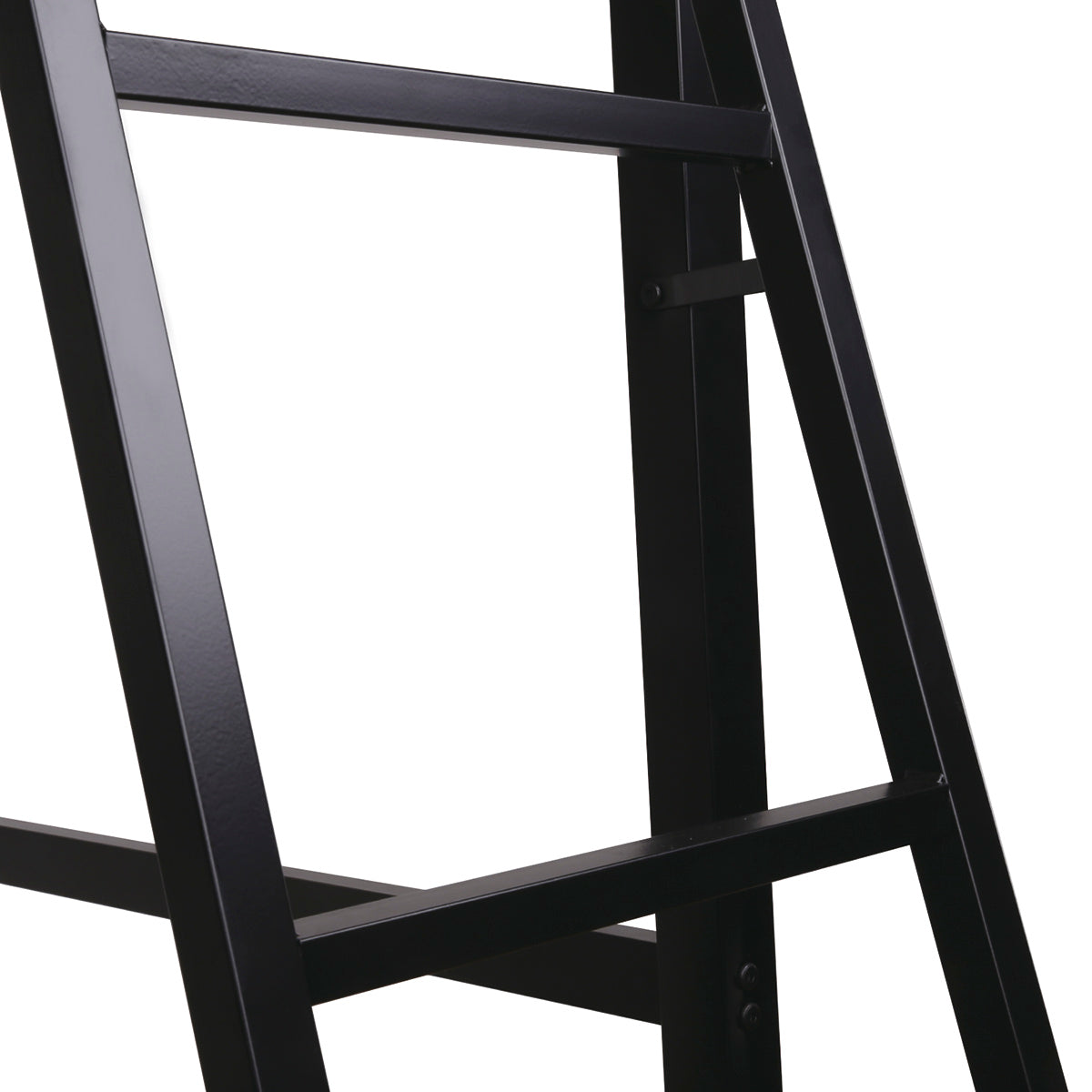 Lit mezzanine avec sommier et bureau en métal finition epoxy noire et mélamine imitation chêne - couchage 90 x 190 cm - DINO