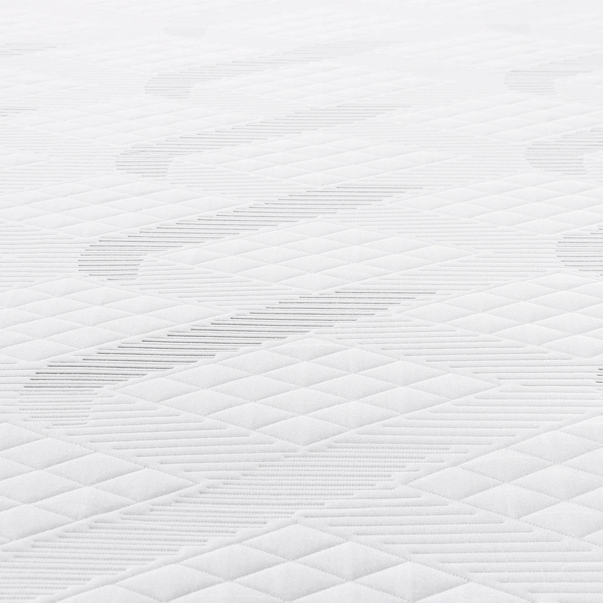 Détail coutil surmatelas 5,3cm SENHO PLUME 140x190cm
